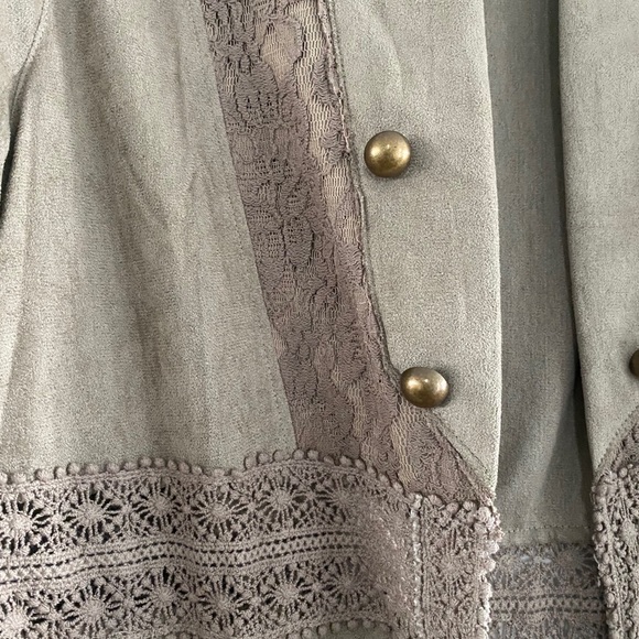 Sand colored duster jacket - Picture 2 of 3